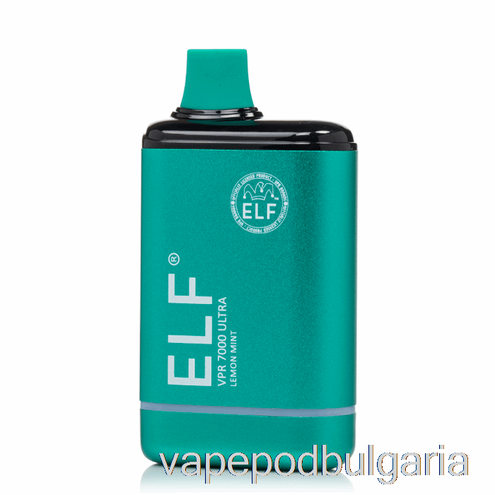 Vape Течности Elf Vpr 7000 ултра еднократна лимонова мента